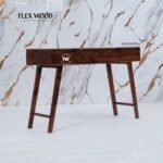 Mexico two Drawer console table(Honey finish) - Image 4