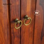 Jimmy Sheesham Wood Shoe Rack (Honey finish) - Image 10