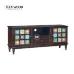 Wooden Walnut Tv Unit for Living Room - Image 4