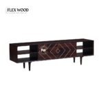 Wooden Modern Walnut Tv Unit for Living Room - Image 3