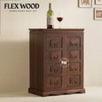 Wooden Modern Bar Cabinet for Bar Room