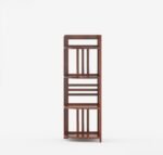 Tie Sheesam wood bookshlef corner ( walnut finish) - Image 3