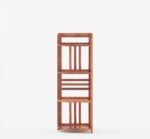 Tie sheesam wood bookshlef corner(Honey finish) - Image 3