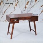 Modern Study Table(Honey finish) - Image 7