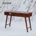 Mexico two Drawer console table(Honey finish) - Image 3