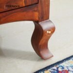 Jimmy Sheesham Wood Shoe Rack (Honey finish) - Image 9