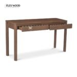 Lotus console table solid mango Console Table(teak finish) - Image 5