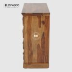 Alexus Solid Wood Chest of Drawer(teak finish) - Image 5