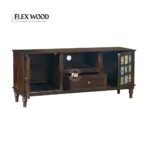 Wooden Walnut Tv Unit for Living Room - Image 3