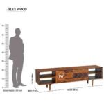 Wooden Modern Tv Unit for Living Room - Image 6