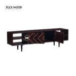 Wooden Modern Walnut Tv Unit for Living Room - Image 5