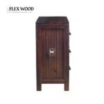 Sheesham Wood Chest of Drawers in Walnut Finish - Image 5