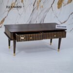 Modern Wooden Coffee Table(walnut finish) - Image 6