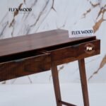 Mexico two Drawer console table(Honey finish) - Image 6