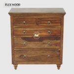 Garry solid Wood Chest Of Drawer(teak finish) - Image 2