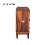 Boho Sheesham Wood Sideboard with tiles(Honey Finish) - Image 6