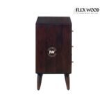 Sheesham Wood Chest of Drawers in Walnut Finish - Image 6