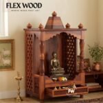 Flanis solid wood Temple for home(honey finish)