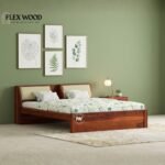 Walker bed without storage (honey finish)
