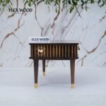 Modern Wooden Coffee Table(walnut finish) - Image 7