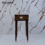 Florence Console Table(walnut finish) - Image 3