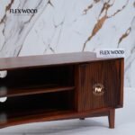 Modern  Tv Unit( Honey finish) - Image 7
