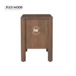 Lotus solid mango  Bedside Table(teak finish) - Image 5