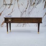 Modern Wooden Coffee Table(walnut finish) - Image 8