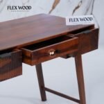 Modern Study Table(Honey finish) - Image 4