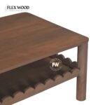 Wooden Solid Wood Coffee Table - Image 8