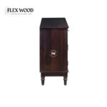 Sheesham Wood Sideboard in Walnut Finish with Tiles - Image 8