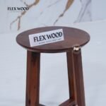 Wooden Round Stool For Home - Image 4