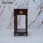 Clarion shesaam Console Table For Home(walnut finish) - Image 6