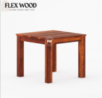 Janto solid wood 4 seater  Dining Table with chair(honey finish) - Image 6