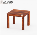 Janto solid wood 4 seater  Dining Table with chair(honey finish) - Image 5