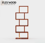 Cagney sheesam wood bookshlef(honey finish) - Image 3