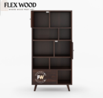 Carbo sheesam wood bookshlef(walnut finish) - Image 3