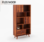 Carbo sheesam wood bookshlef(honey finish) - Image 2