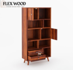 Carbo sheesam wood bookshlef(honey finish) - Image 4