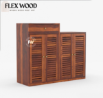 Arney Shoe Rack with Drawer Storage(Honey finsh) - Image 3