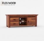 Adolph sheesam wood Tv Unit for Home( honey finish) - Image 3