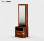Sidron Wooden Dreesing Table(honey finish) - Image 3