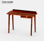 Nero solid wood Study Table( honey finish) - Image 4