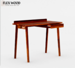 Nero solid wood Study Table( honey finish) - Image 5