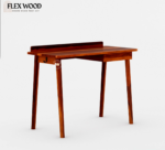Nero solid wood Study Table( honey finish) - Image 3