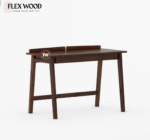 Miklo solid Wood Study Table(walnut finish) - Image 3