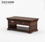 Rupe soild wood Coffee Table(walnut finish) - Image 3