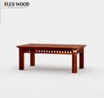 Adolph solid wood Coffee Table(honey finish) - Image 2