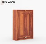 Holder Wall mount folding  Study Table(honey finish) - Image 3