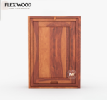 Holder Wall mount folding  Study Table(honey finish) - Image 2